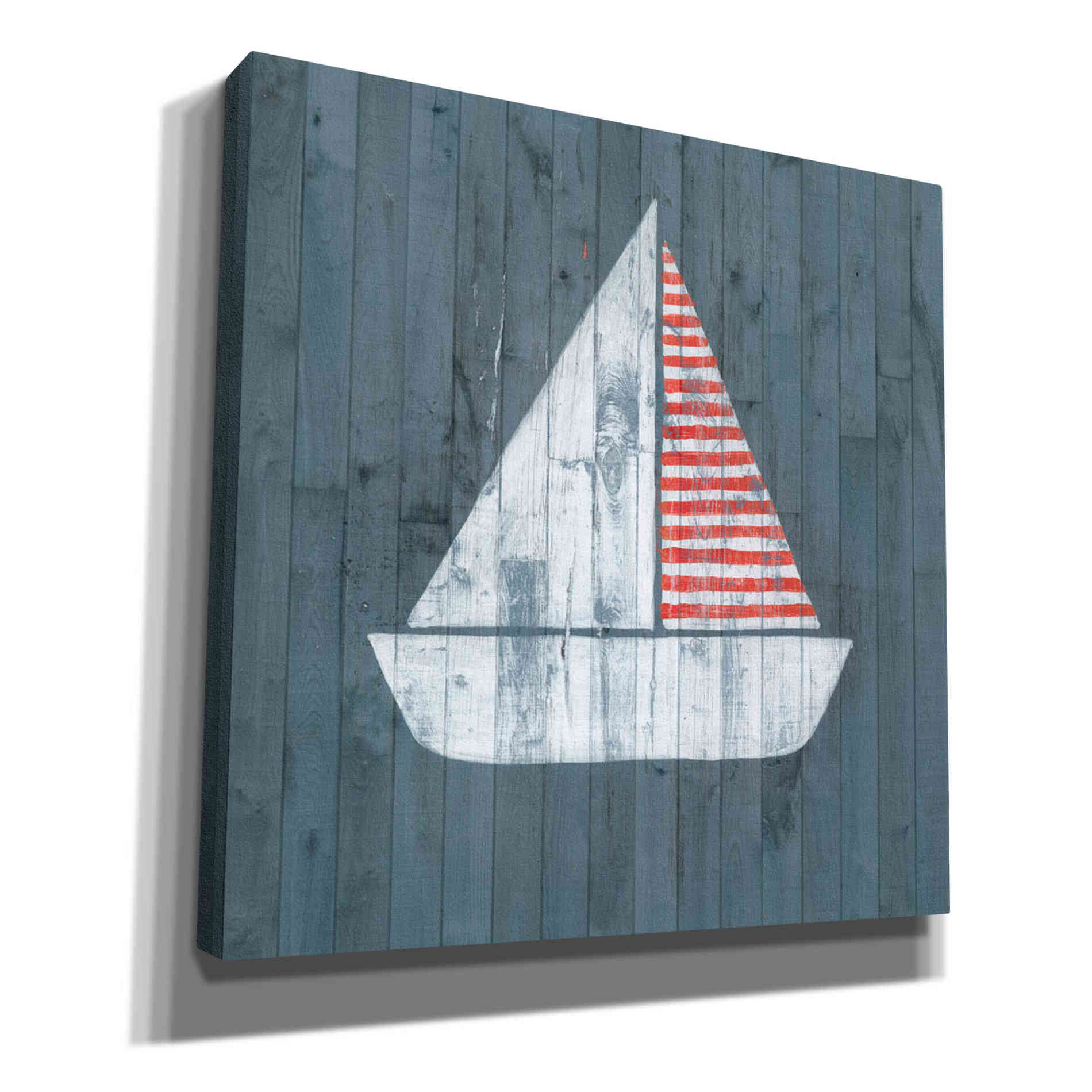 'Nautical Plank I' by Grace Popp, Canvas Wall Art