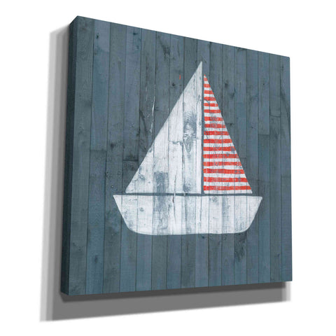 Image of 'Nautical Plank I' by Grace Popp, Canvas Wall Art