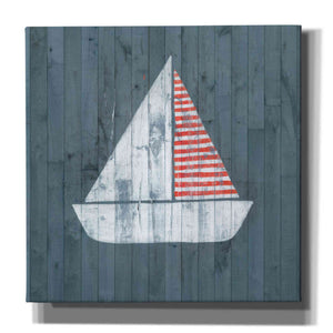 'Nautical Plank I' by Grace Popp, Canvas Wall Art