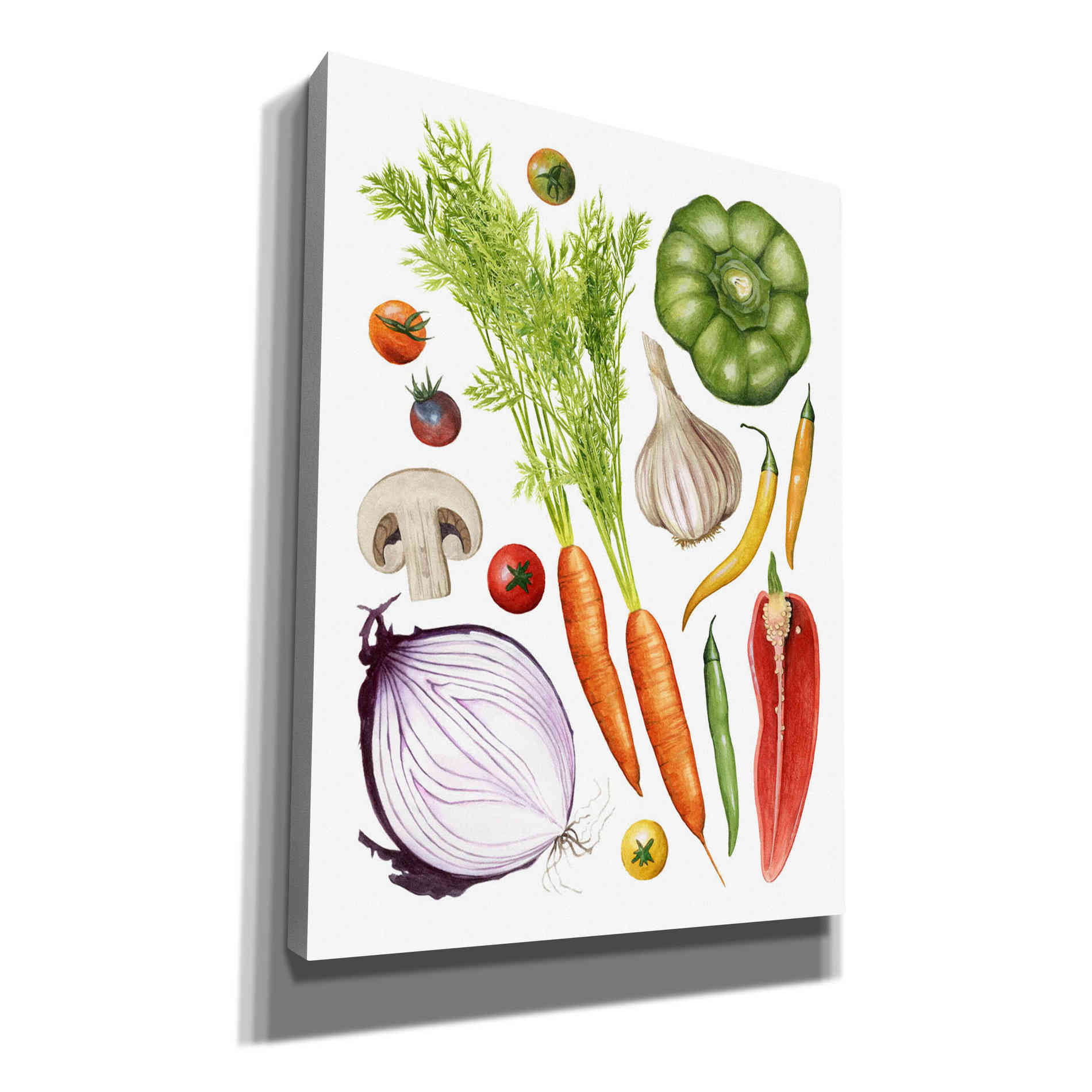 'Home Harvest I' by Grace Popp, Canvas Wall Art