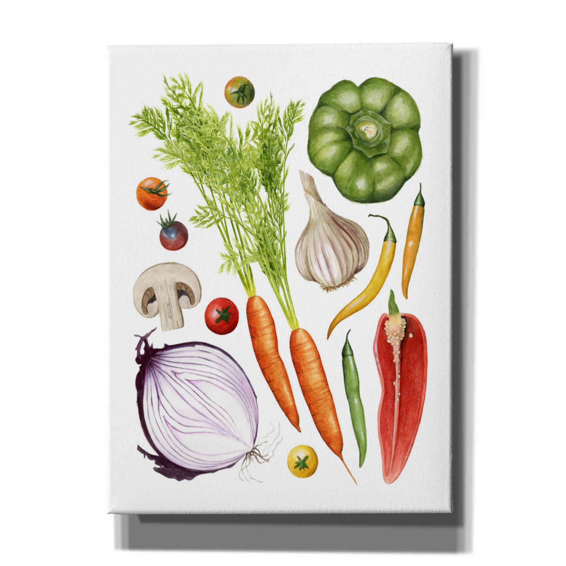 'Home Harvest I' by Grace Popp, Canvas Wall Art