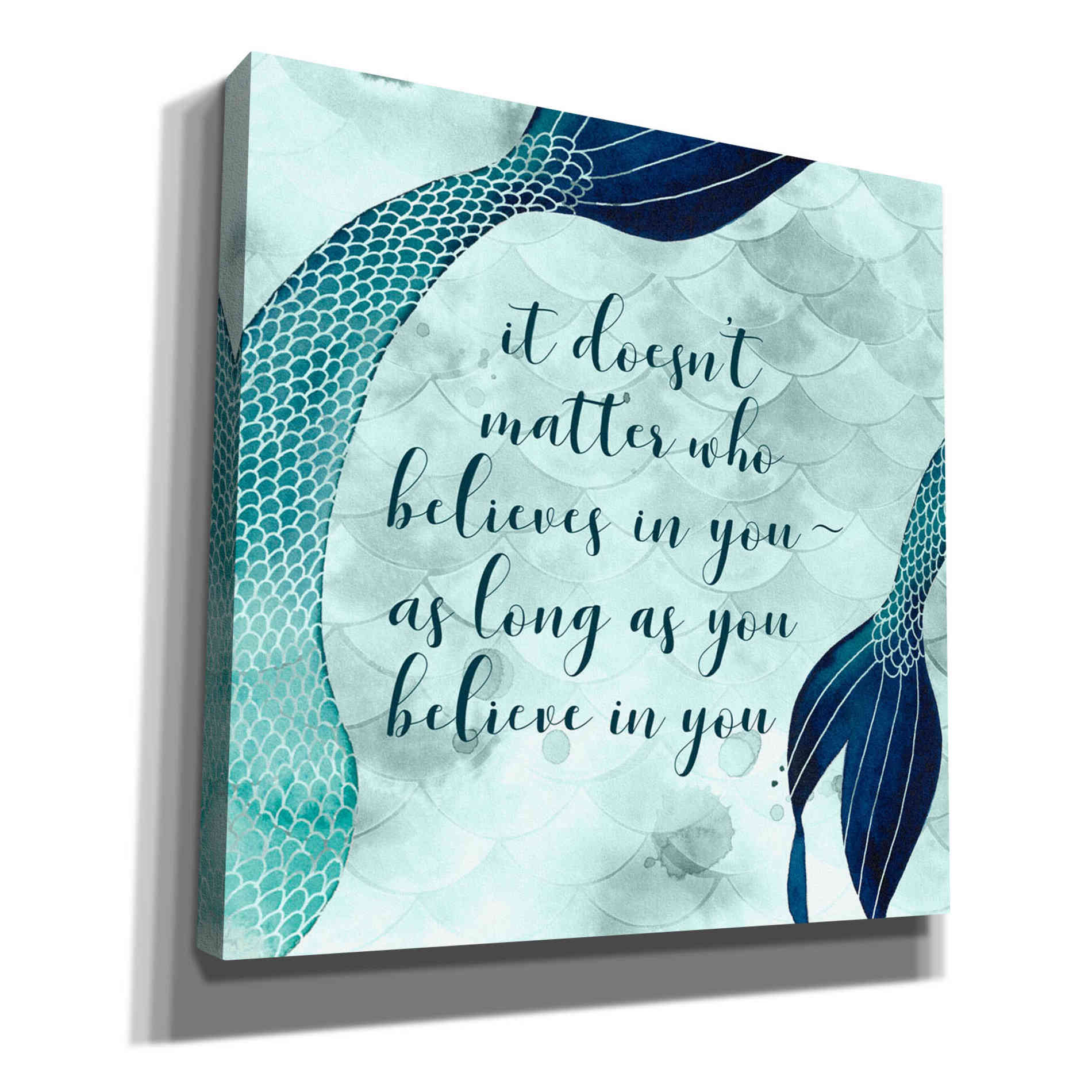 'Mermaid Inspirations II' by Grace Popp, Canvas Wall Art