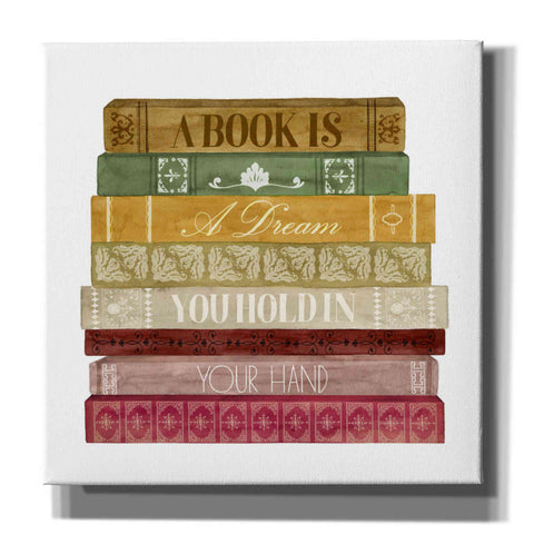 Image of 'Book Lover I' by Grace Popp, Canvas Wall Art