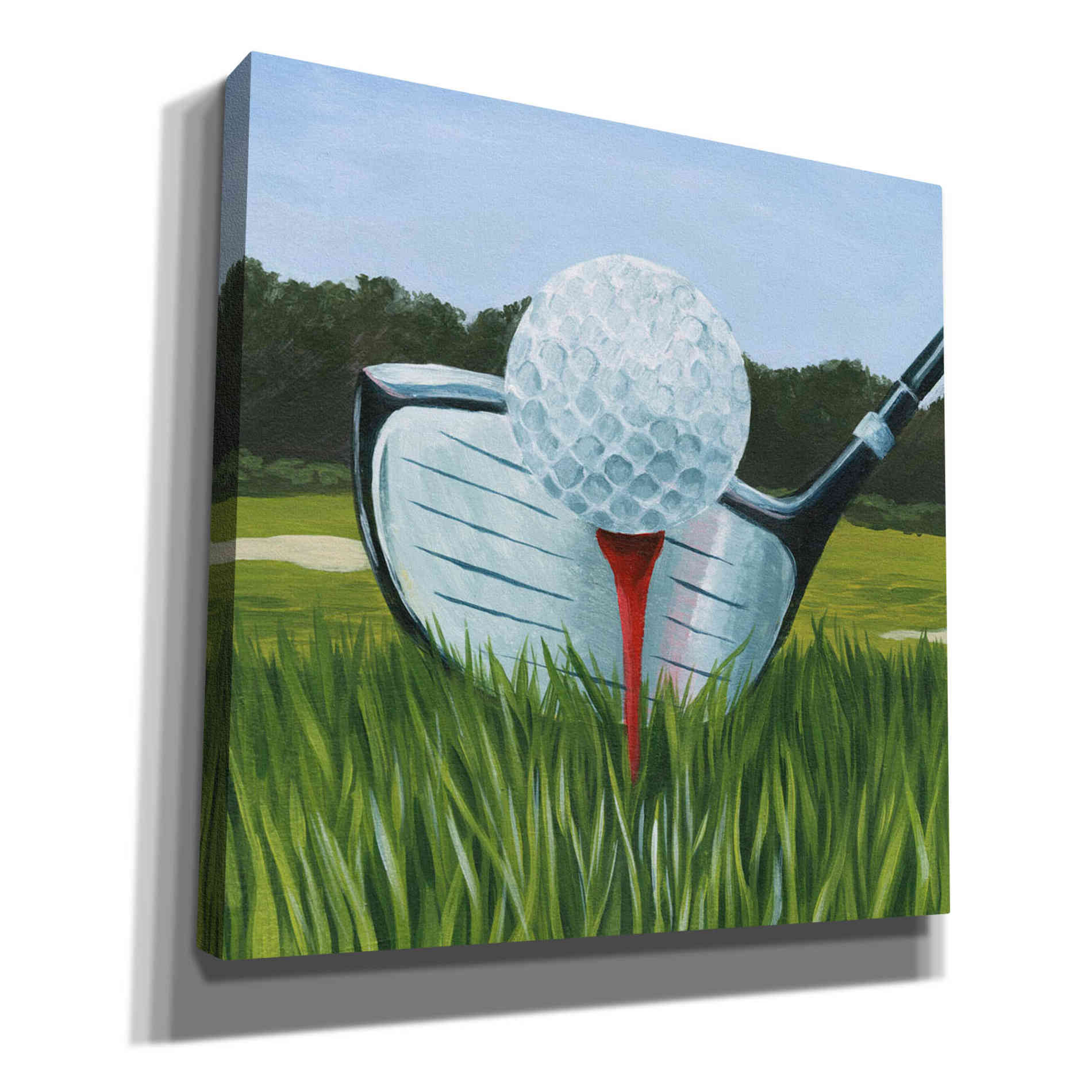 'Tee Off I' by Grace Popp, Canvas Wall Art