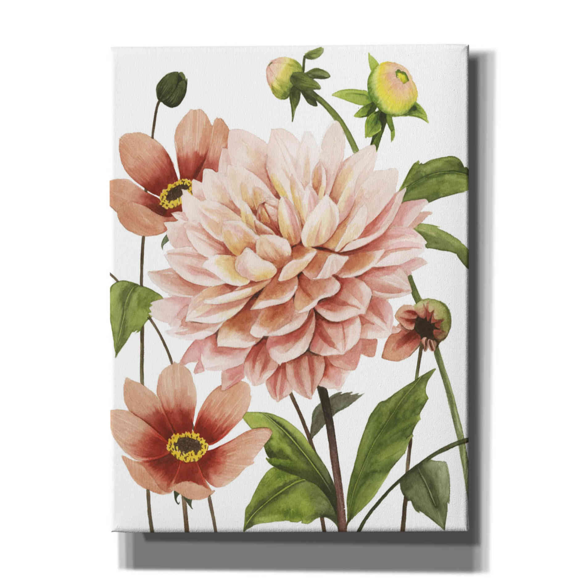 'Dahlia Spell I' by Grace Popp, Canvas Wall Art