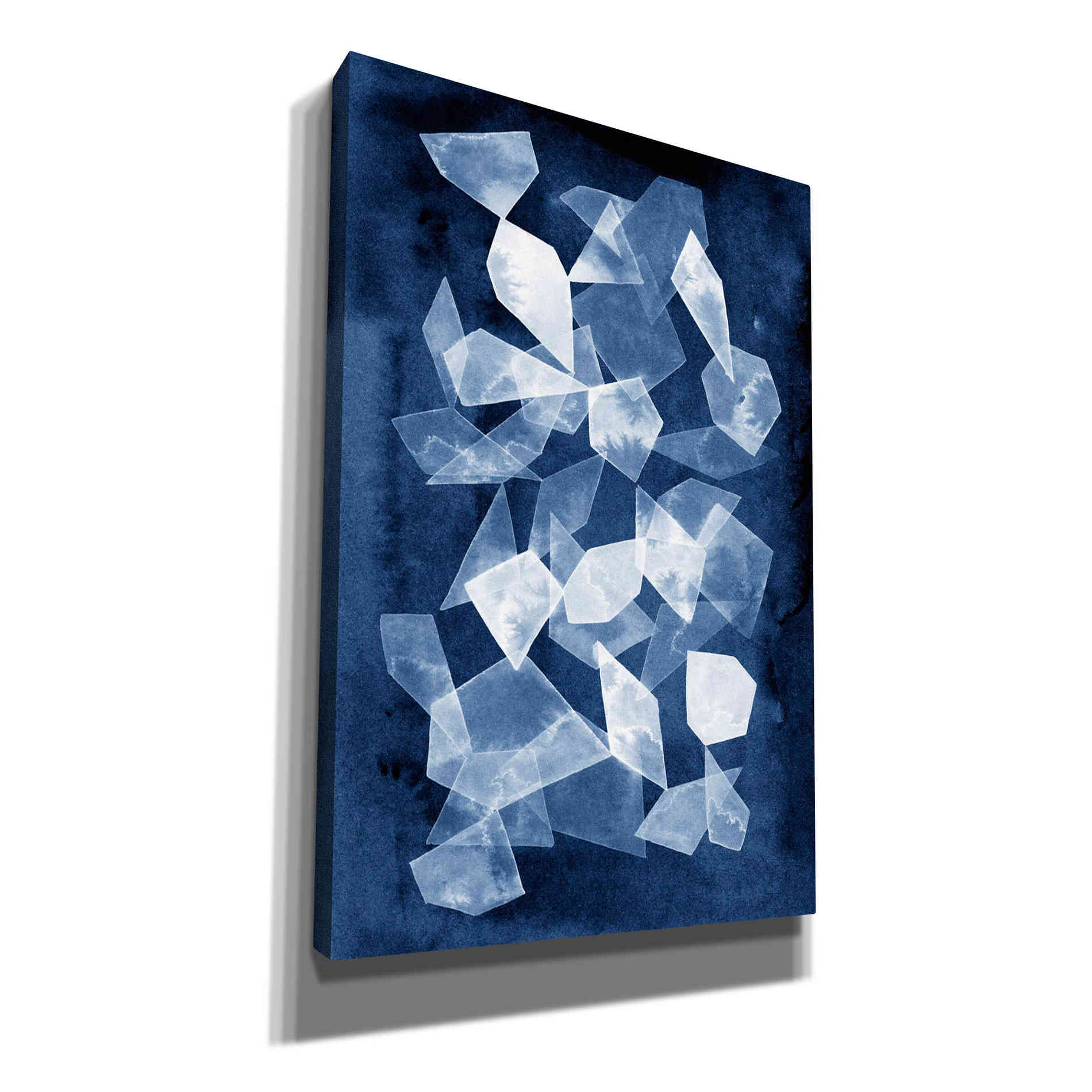 'Indigo Glass II' by Grace Popp, Canvas Wall Art