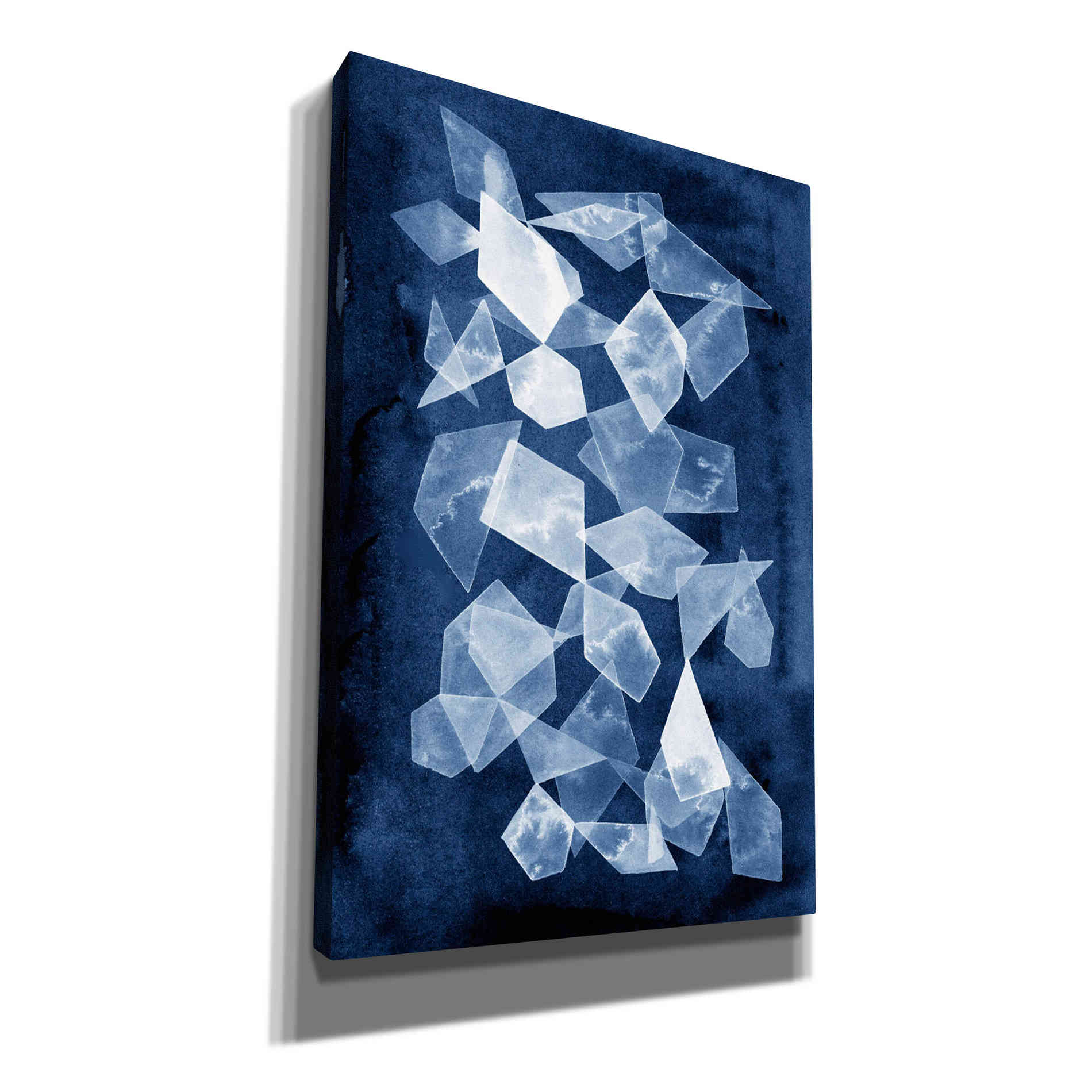 'Indigo Glass I' by Grace Popp, Canvas Wall Art