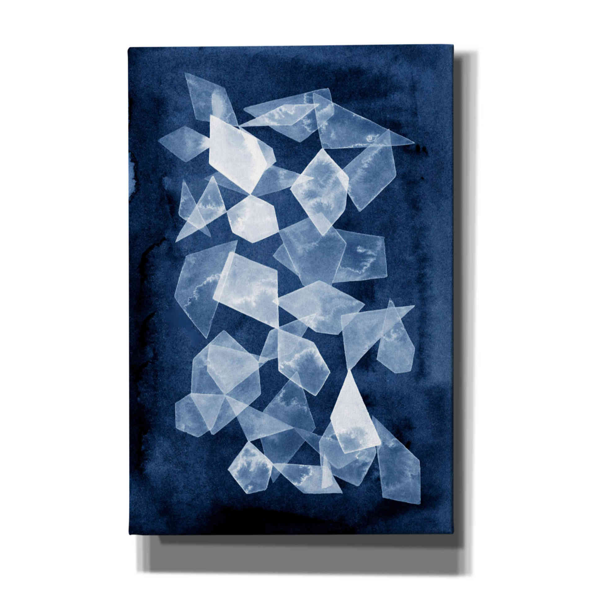 'Indigo Glass I' by Grace Popp, Canvas Wall Art
