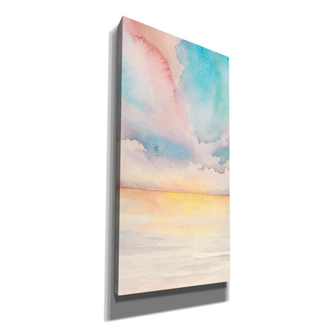 Image of 'Sea Sunset Triptych II' by Grace Popp, Canvas Wall Art