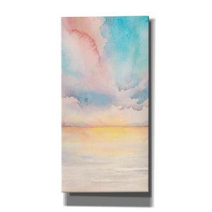 'Sea Sunset Triptych II' by Grace Popp, Canvas Wall Art