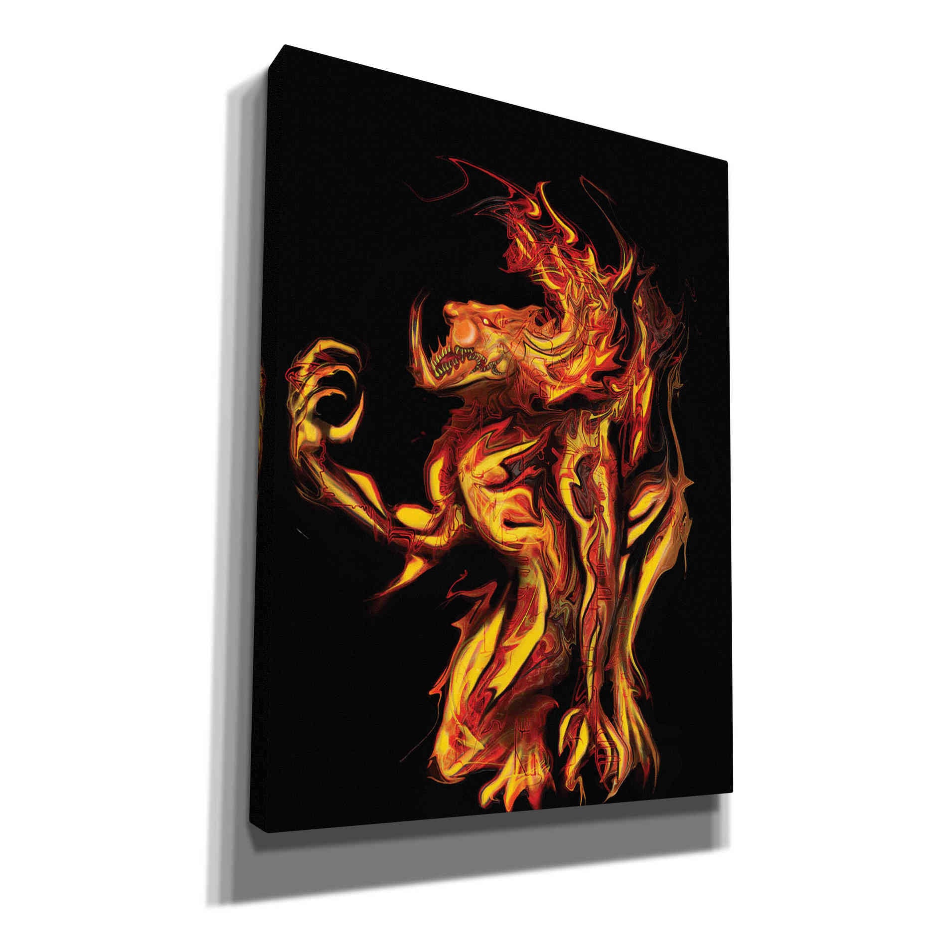 'I Am The Storm' by Michael Stewart, Canvas Wall Art