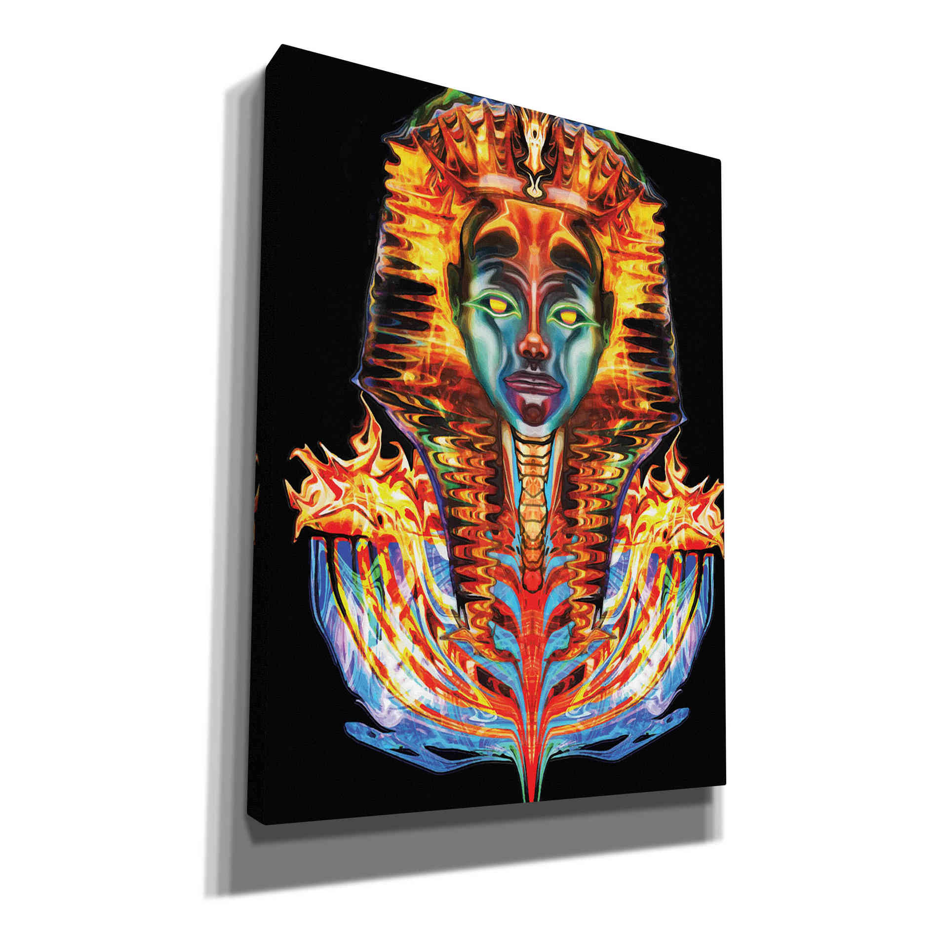 'Imortal Pharoah' by Michael Stewart, Canvas Wall Art