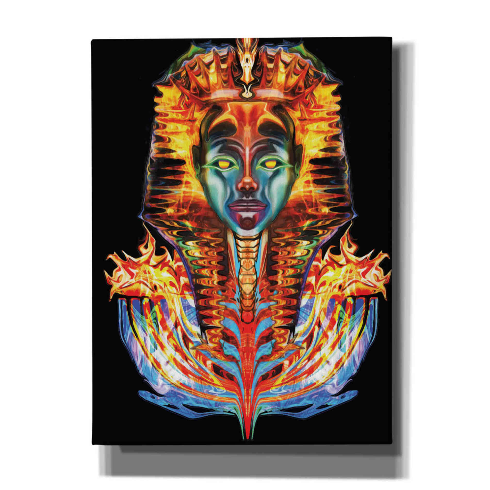 'Imortal Pharoah' by Michael Stewart, Canvas Wall Art