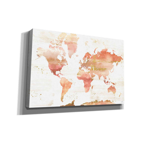 Image of 'Desert Blooms Abstract Map' by Laura Marshall, Canvas Wall Art