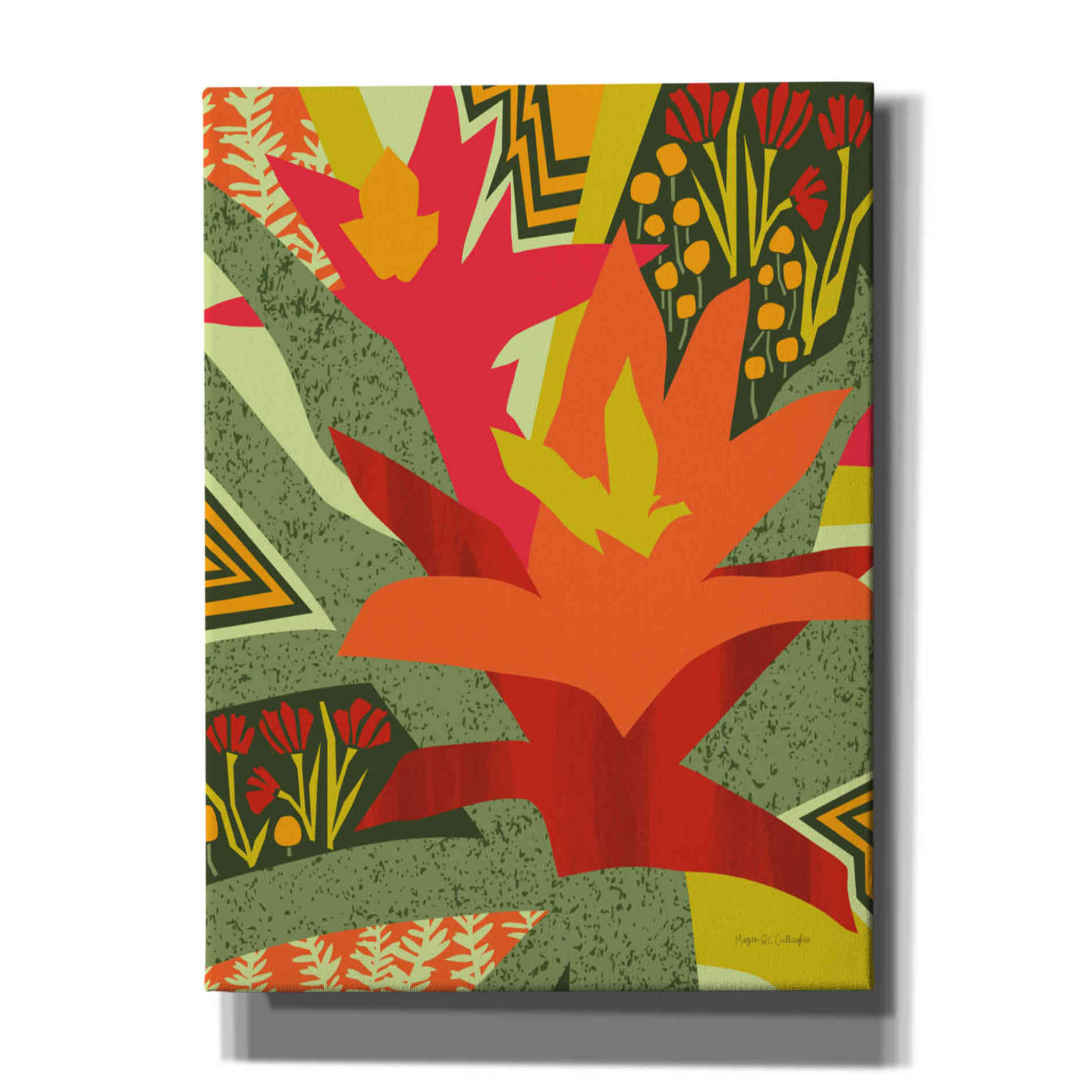 'Bromeliad' by Megan Gallagher, Canvas Wall Art