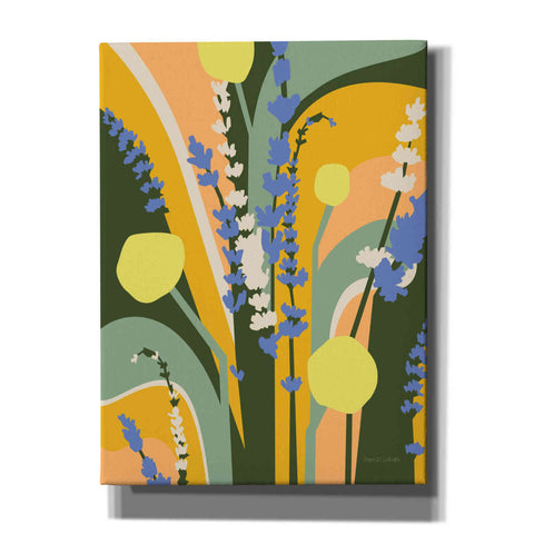 Image of 'Lavender and Craspedia' by Megan Gallagher, Canvas Wall Art