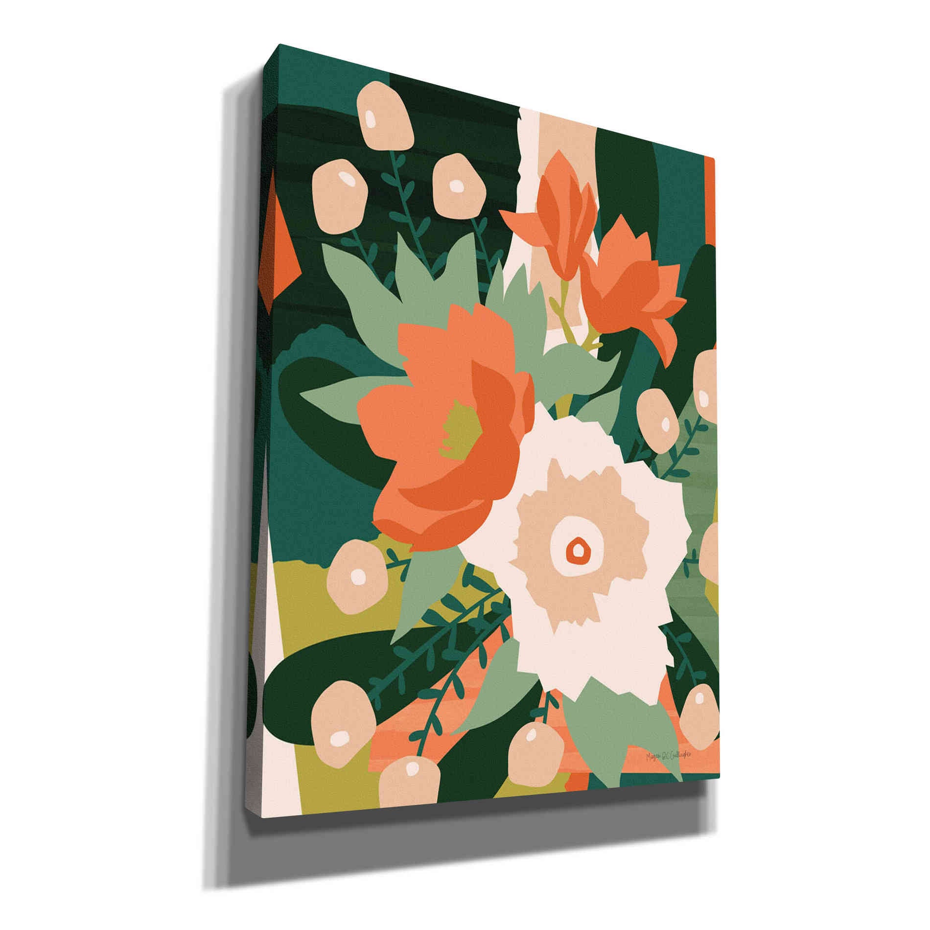 'Stained Glass' by Megan Gallagher, Canvas Wall Art