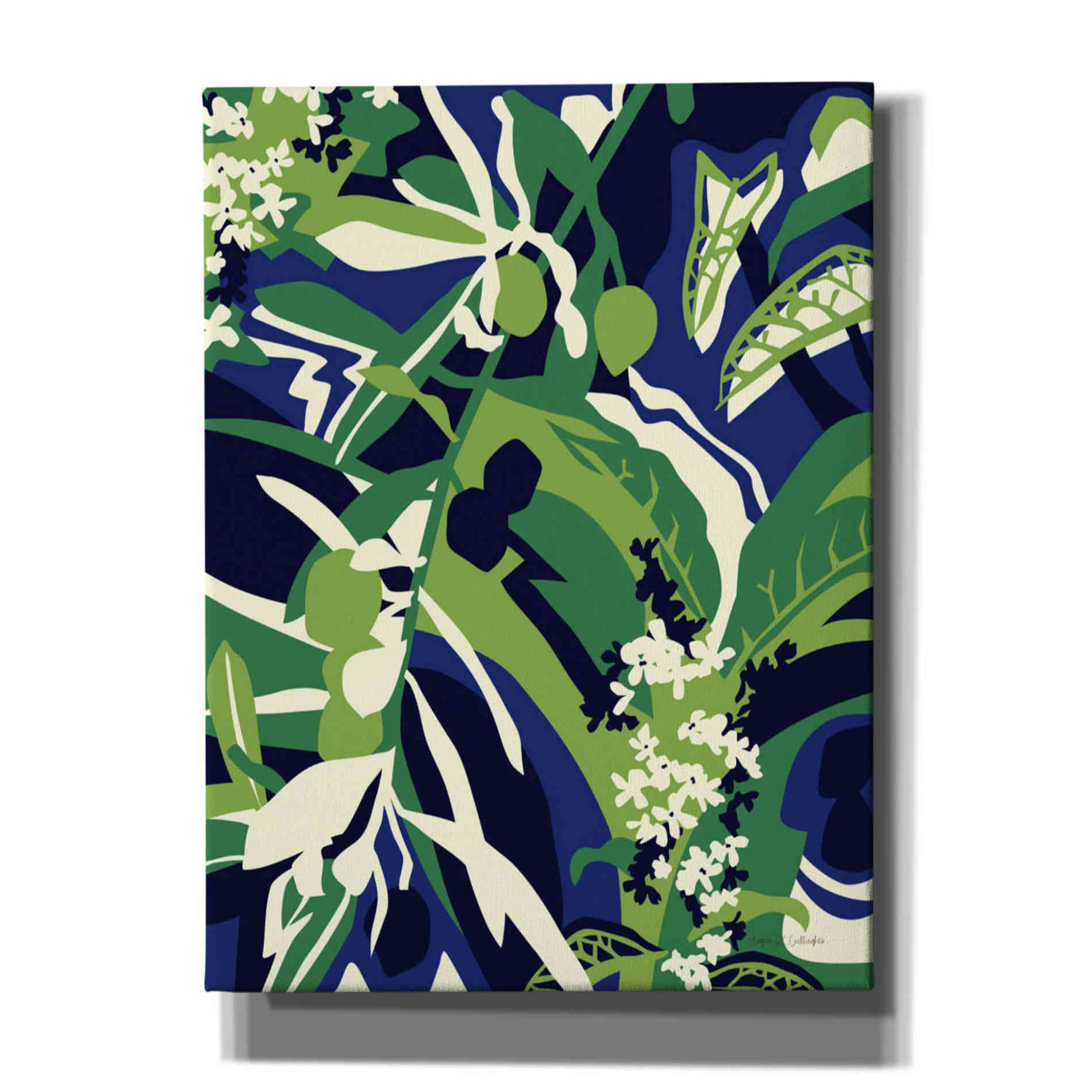 'Olive Buds' by Megan Gallagher, Canvas Wall Art