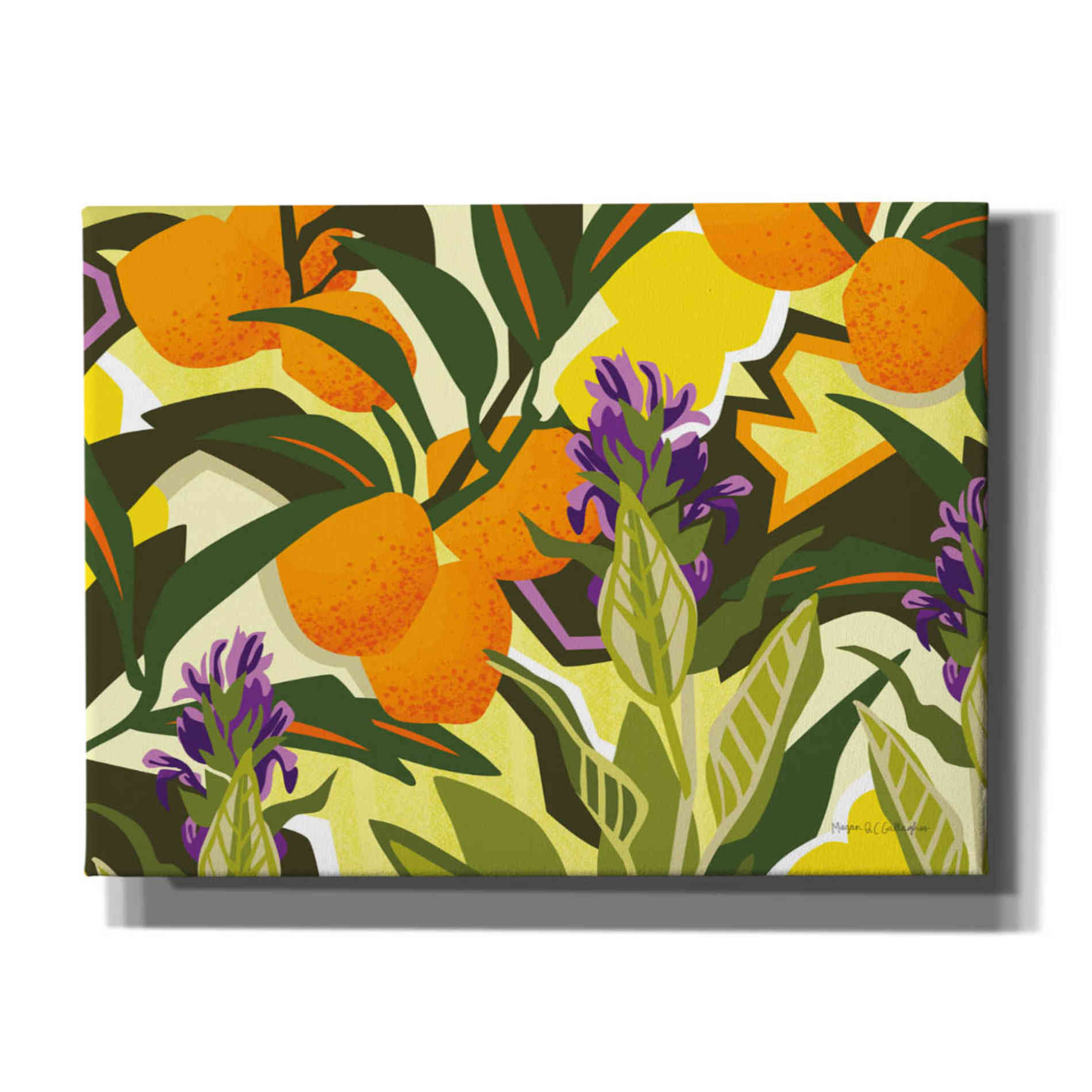 'Citrus Sage I' by Megan Gallagher, Canvas Wall Art