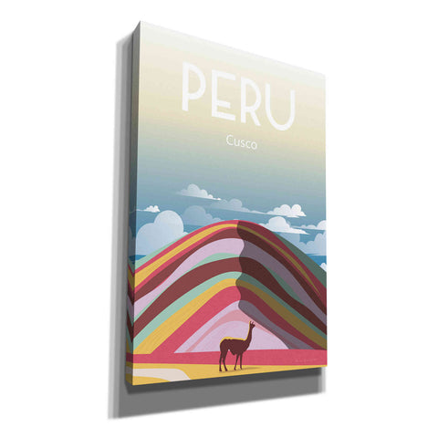 Image of 'Peru' by Omar Escalante, Canvas Wall Art