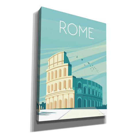 Image of 'Rome' by Omar Escalante, Canvas Wall Art