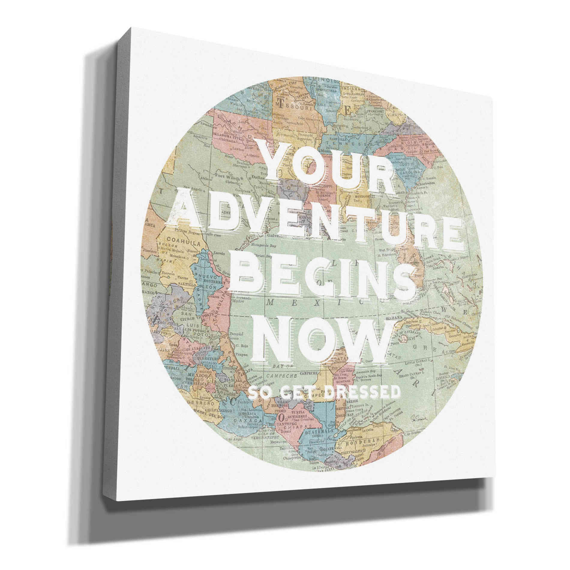 'Hemisphere I' by Sue Schlabach, Canvas Wall Art