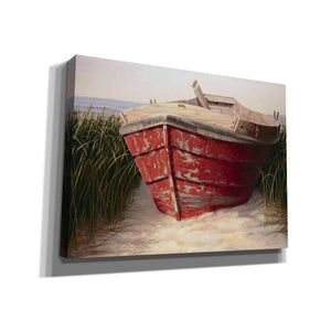 'Red Boat' by Karl Soderlund, Canvas Wall Art