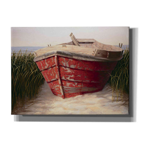 Image of 'Red Boat' by Karl Soderlund, Canvas Wall Art