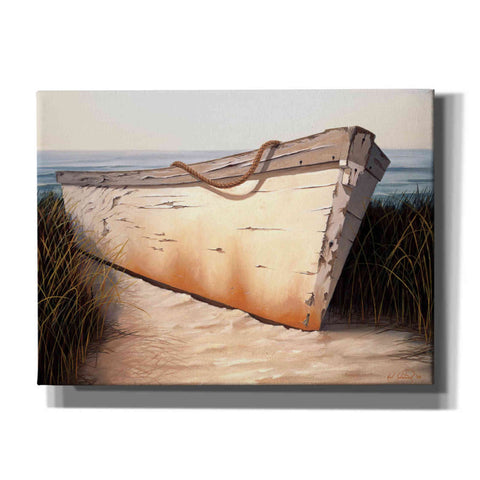 Image of 'White Boat' by Karl Soderlund, Canvas Wall Art