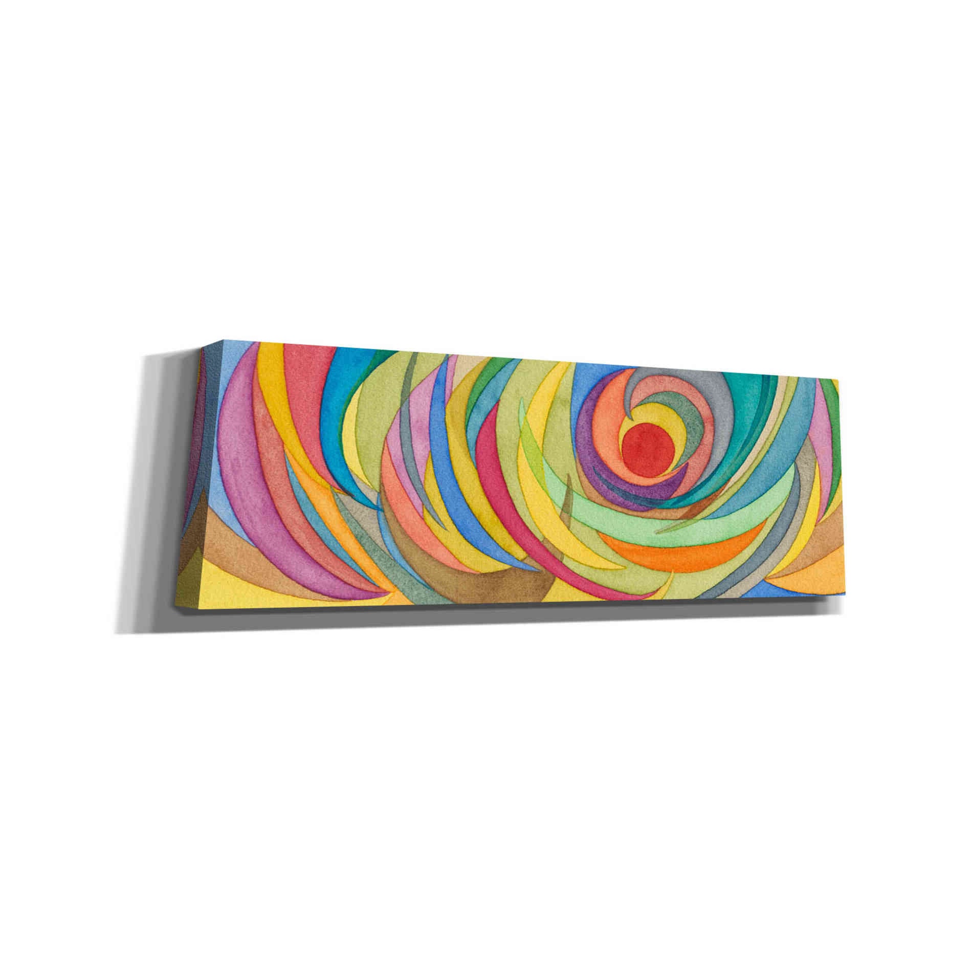 'Watercolor Arches I' by Nikki Galapon, Canvas Wall Art