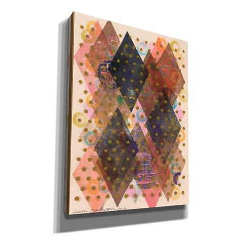 Image of 'Inked Triangles I' by Nikki Galapon, Canvas Wall Art