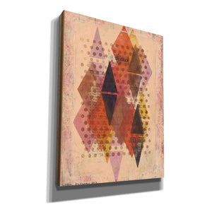 'Inked Triangles II' by Nikki Galapon, Canvas Wall Art