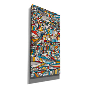 'Primary Grain I' by Nikki Galapon, Canvas Wall Art