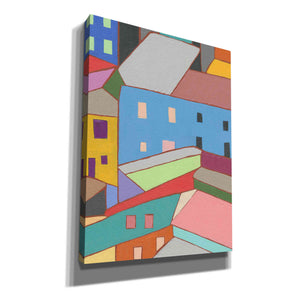 'Rooftops in Color I' by Nikki Galapon, Canvas Wall Art