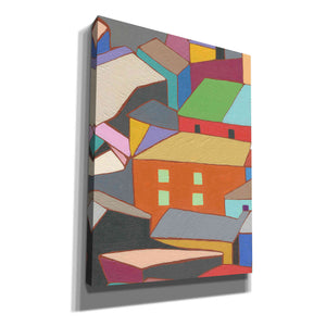 'Rooftops in Color III' by Nikki Galapon, Canvas Wall Art