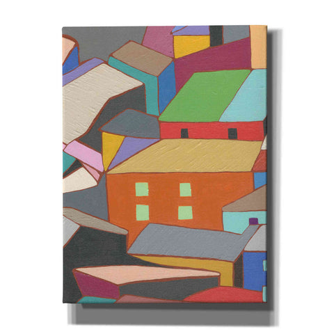 Image of 'Rooftops in Color III' by Nikki Galapon, Canvas Wall Art