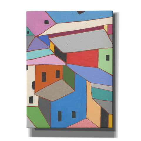 Image of 'Rooftops in Color XII' by Nikki Galapon, Canvas Wall Art