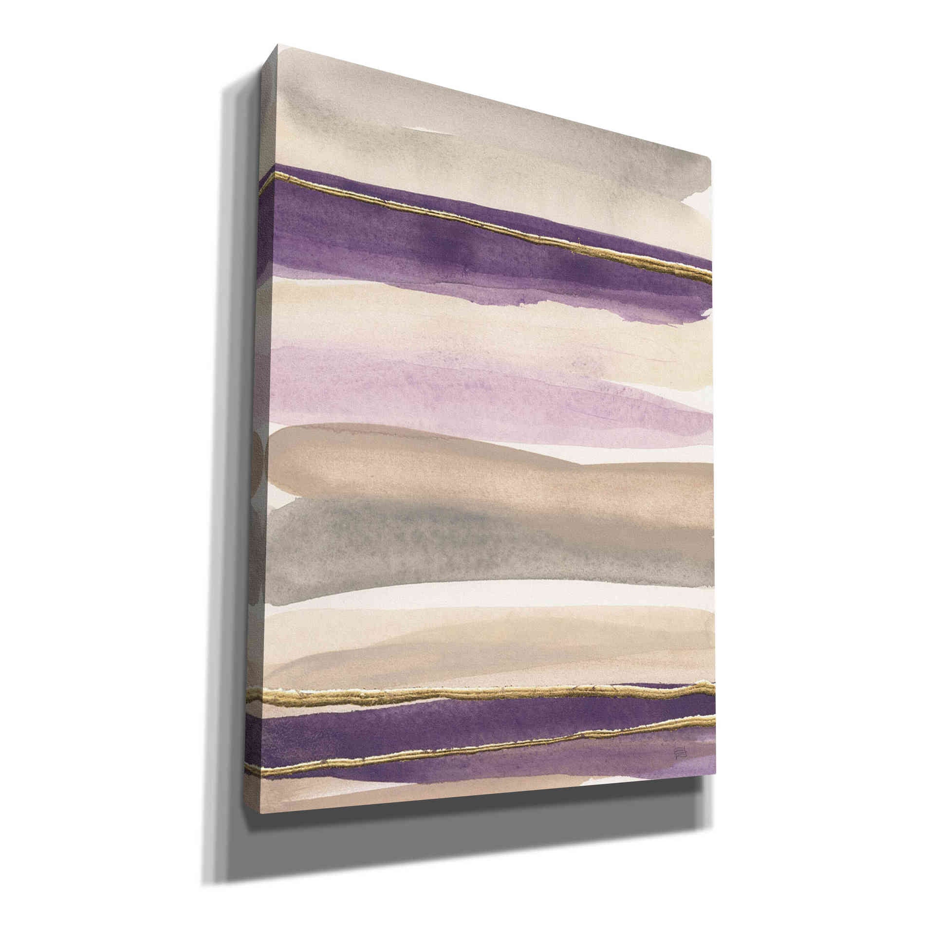 'Gilded Amethyst I Crop' by Chris Paschke, Canvas Wall Art