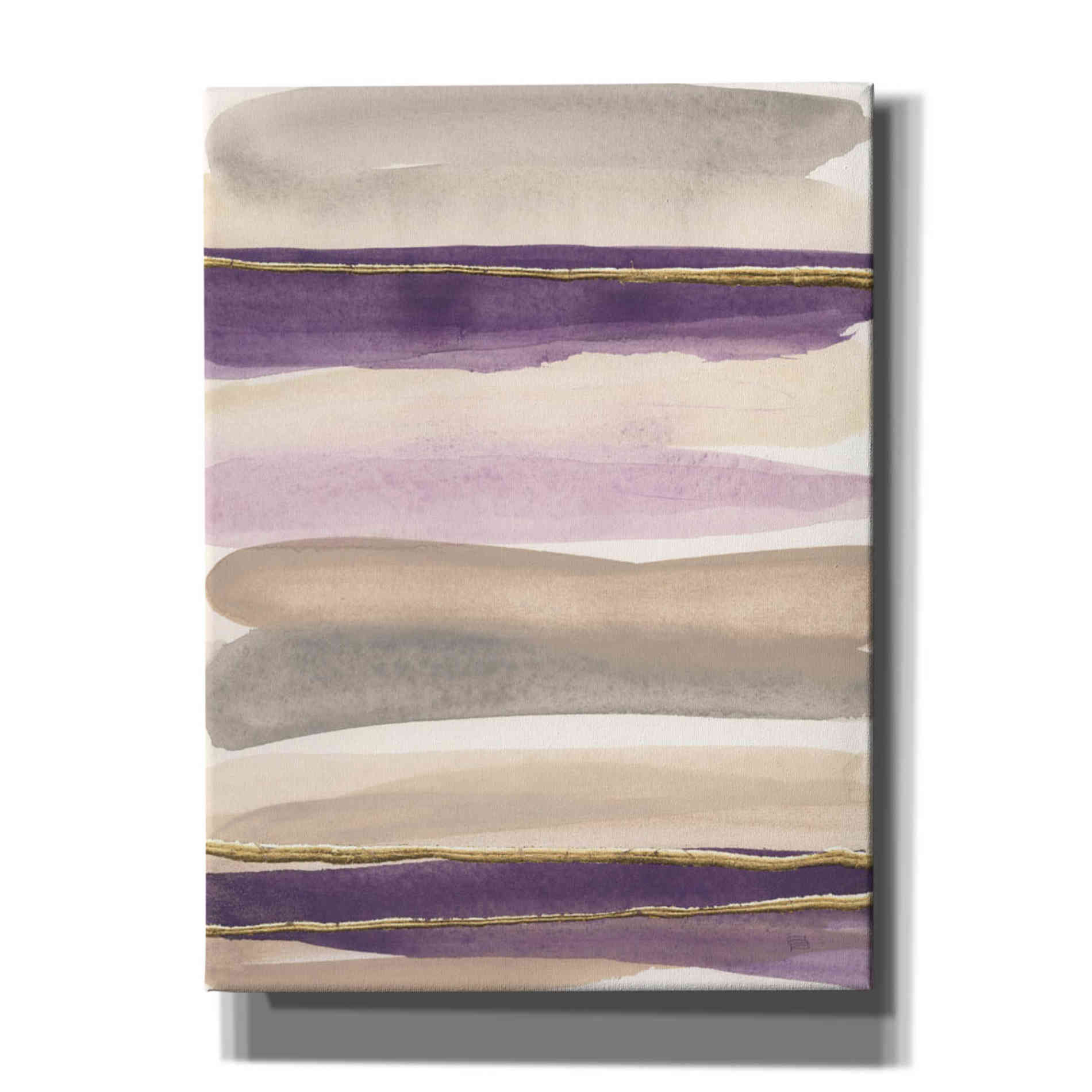 'Gilded Amethyst I Crop' by Chris Paschke, Canvas Wall Art