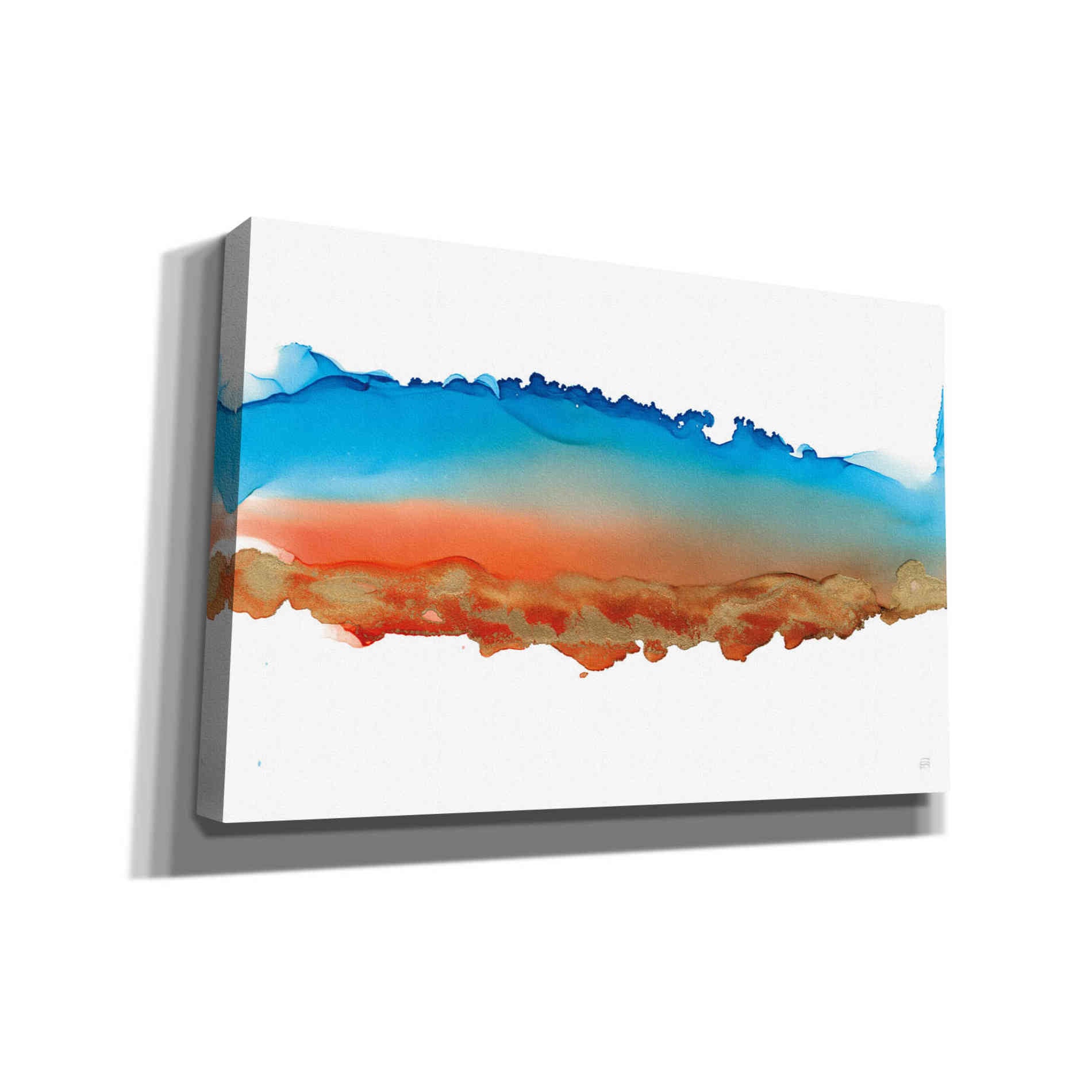 'Coastal Ink VII' by Chris Paschke, Canvas Wall Art