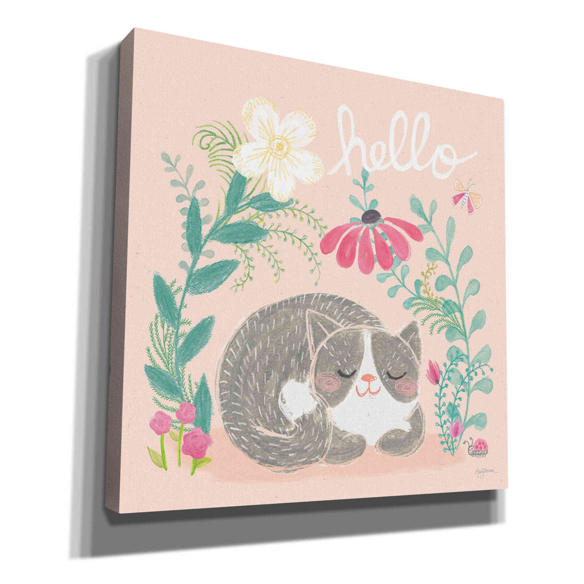 'Garden Friends VI' by Mary Urban, Canvas Wall Art