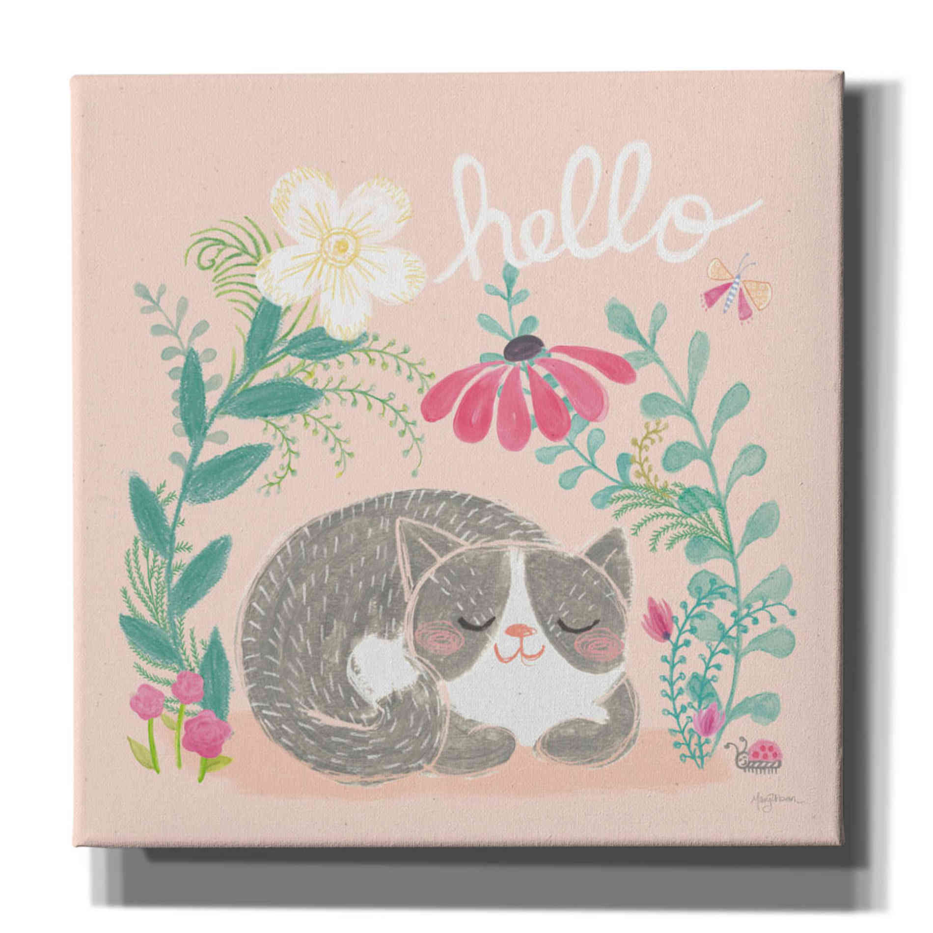 'Garden Friends VI' by Mary Urban, Canvas Wall Art