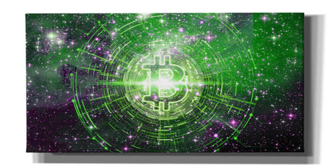 'Bitcoin Equinox', Canvas Wall Art