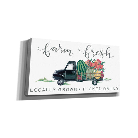 Image of 'Farm Fresh Produce Truck' by April Chavez, Canvas Wall Art