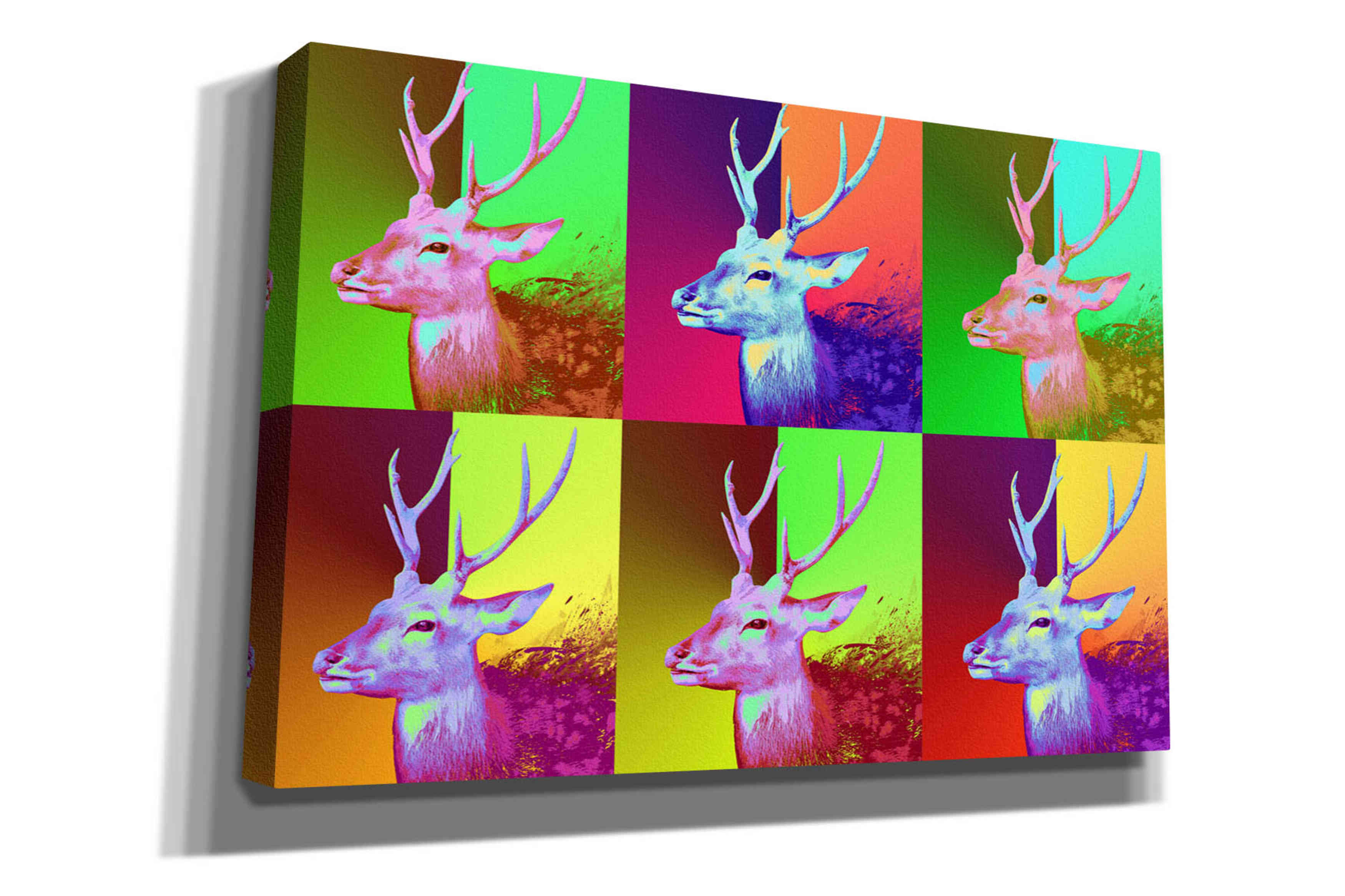 'WarDeerHol,' Canvas Wall Art