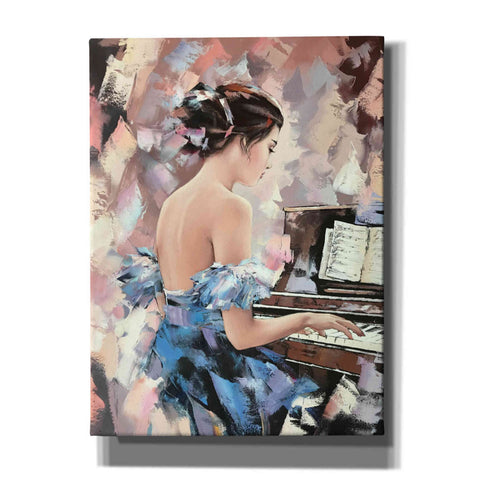 'Moonlight Sonata' by Alexander Gunin, Canvas Wall Art