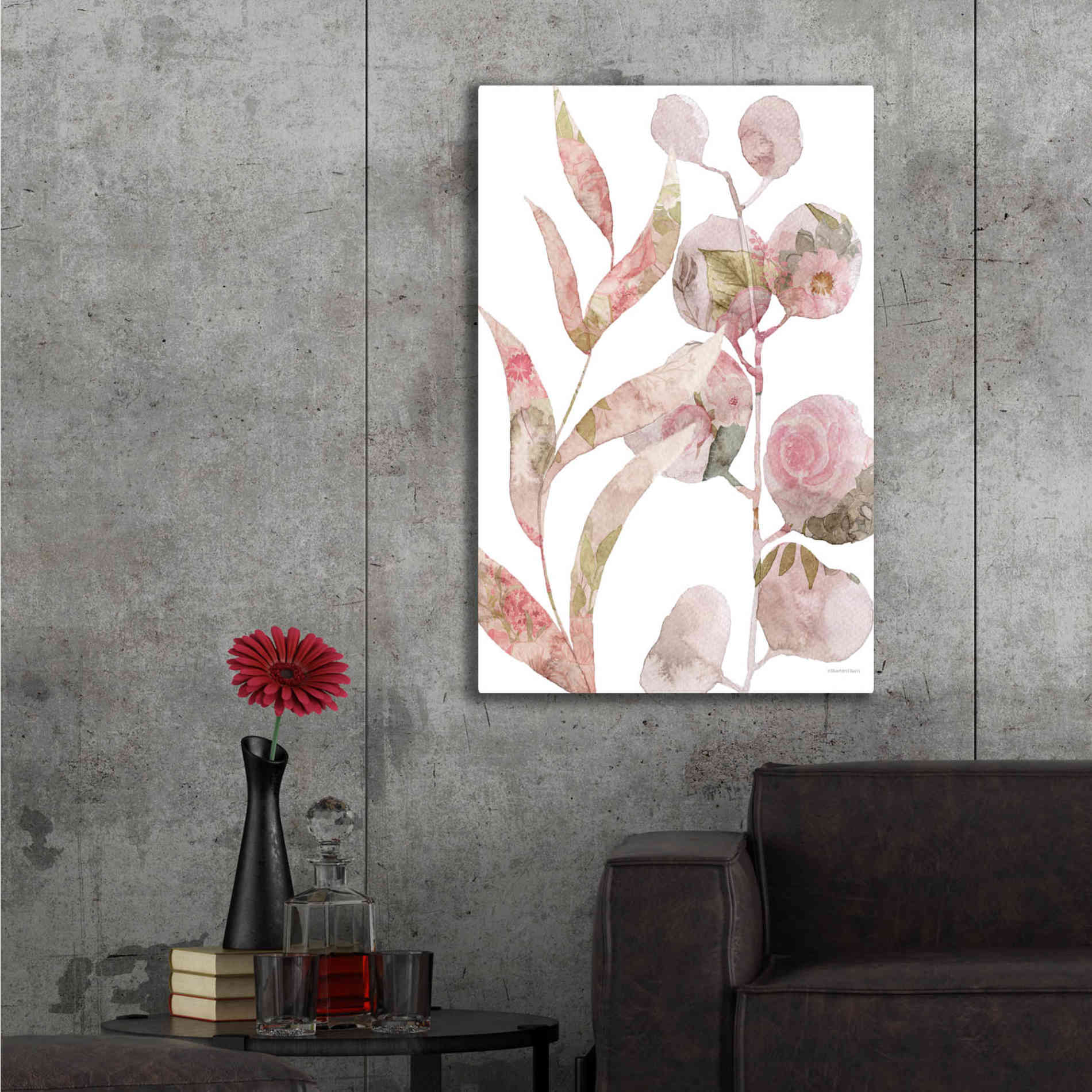 'Meadow Flora Botanical II' by Bluebird Barn, Canvas Wall Art,40 x 54
