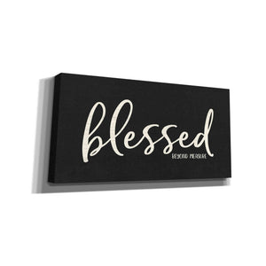 'Blessed' by Susie Boyer, Canvas Wall Art