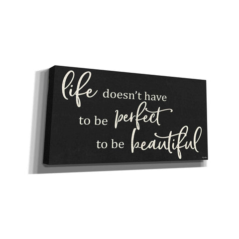Image of 'Life Doesn't Have to be Perfect' by Susie Boyer, Canvas Wall Art
