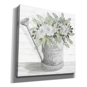 'Gather Watering Can' by Cindy Jacobs, Canvas Wall Art